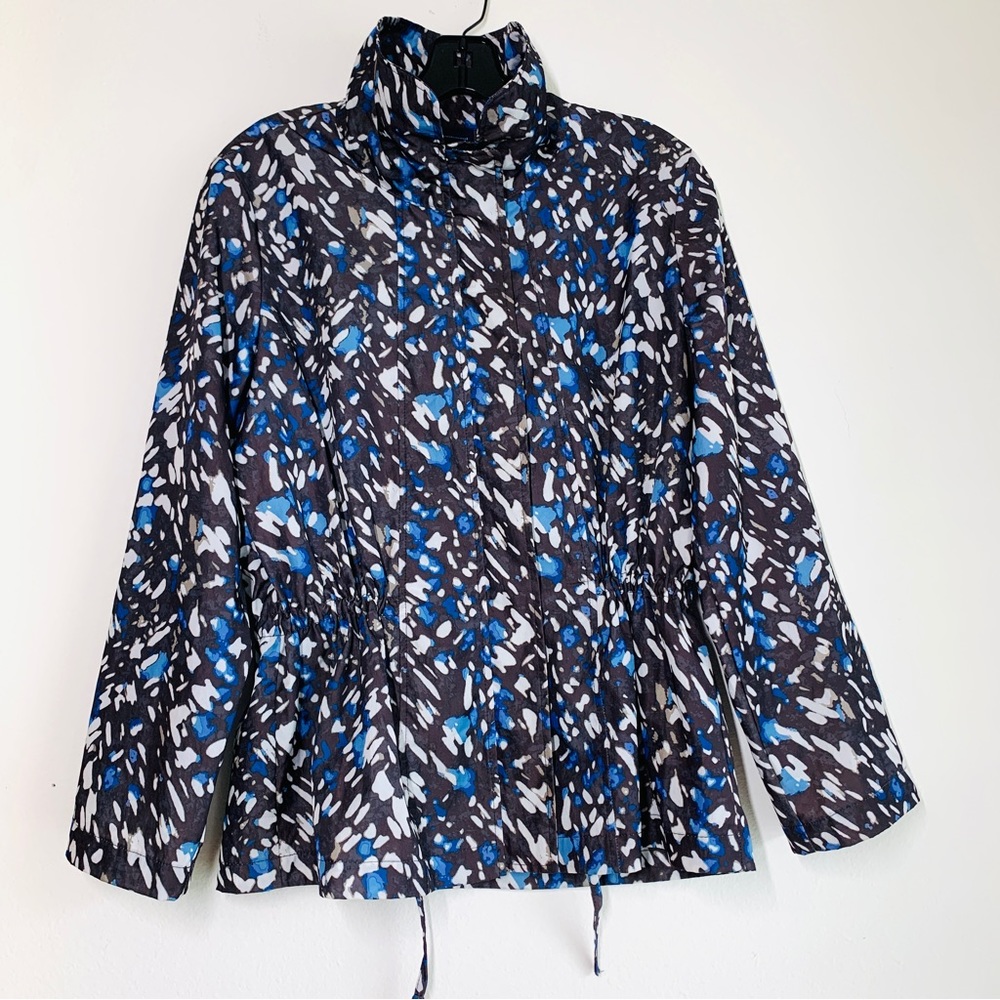 Westbound Art Print Lightweight Nylon Windbreaker Jacket